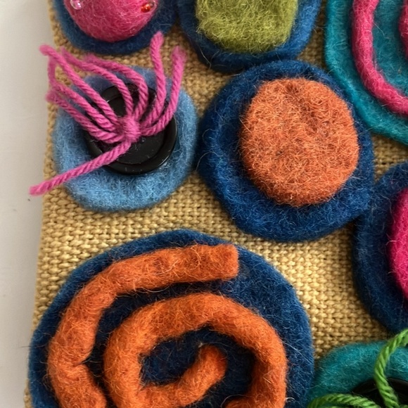 RISING TIDE hand made Nepal clutch pouch - Picture 7 of 8